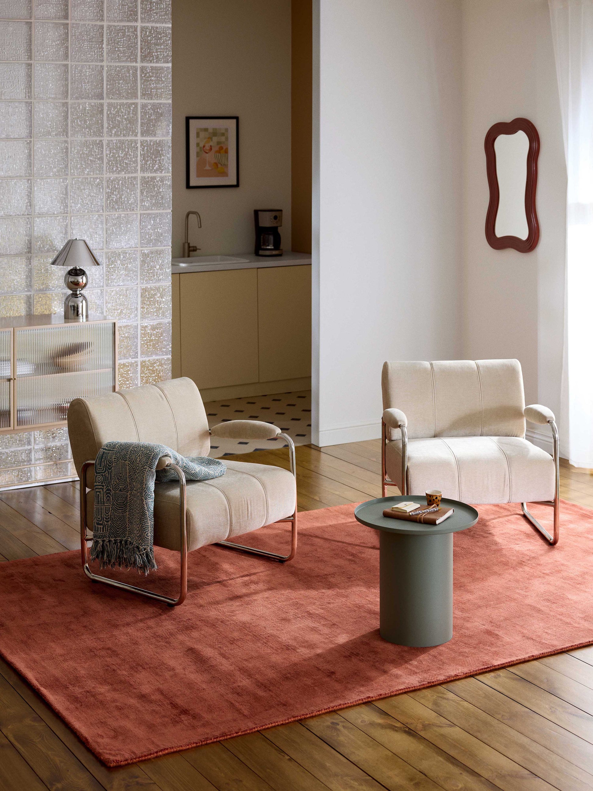 Draggery Jane Rug, Hand-Woven Viscose