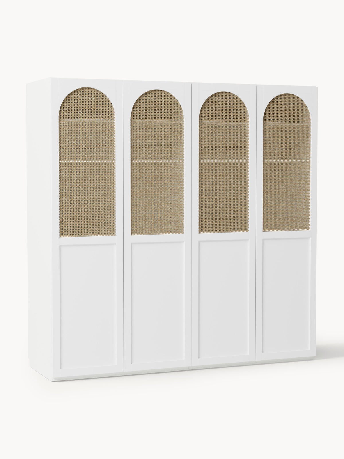 Draggery Jeanne Wardrobe, Modular, Hinged-Door, 200 cm Wide, in Various Sizes