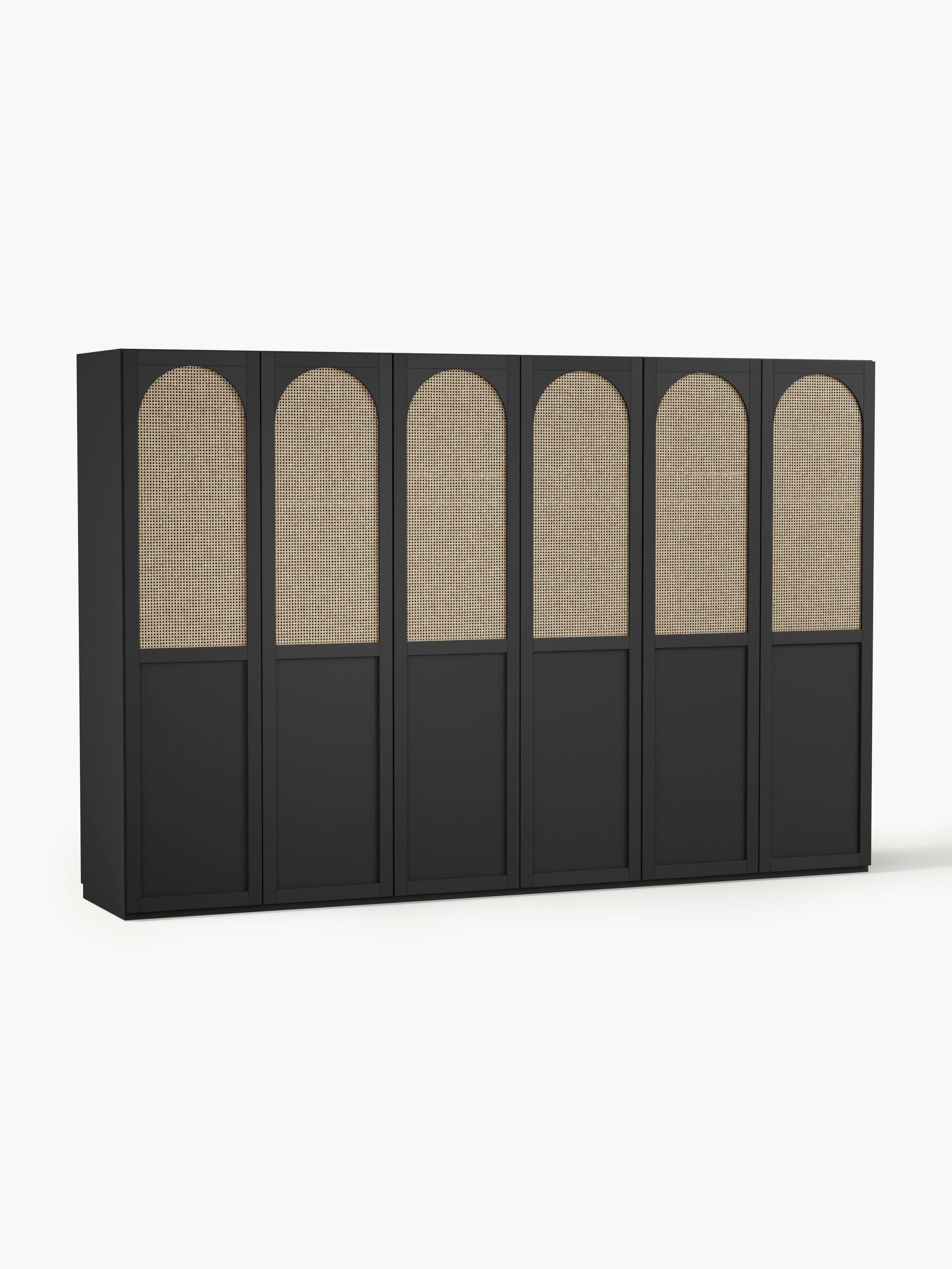 Draggery Jeanne Wardrobe, Modular, Hinged-Door, 300 cm Wide, in Various Sizes