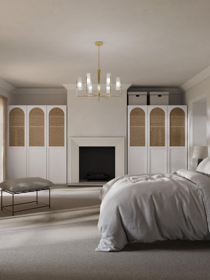 Draggery Jeanne Wardrobe with Hinged Doors, Modular, 50 cm Wide, in Various Sizes