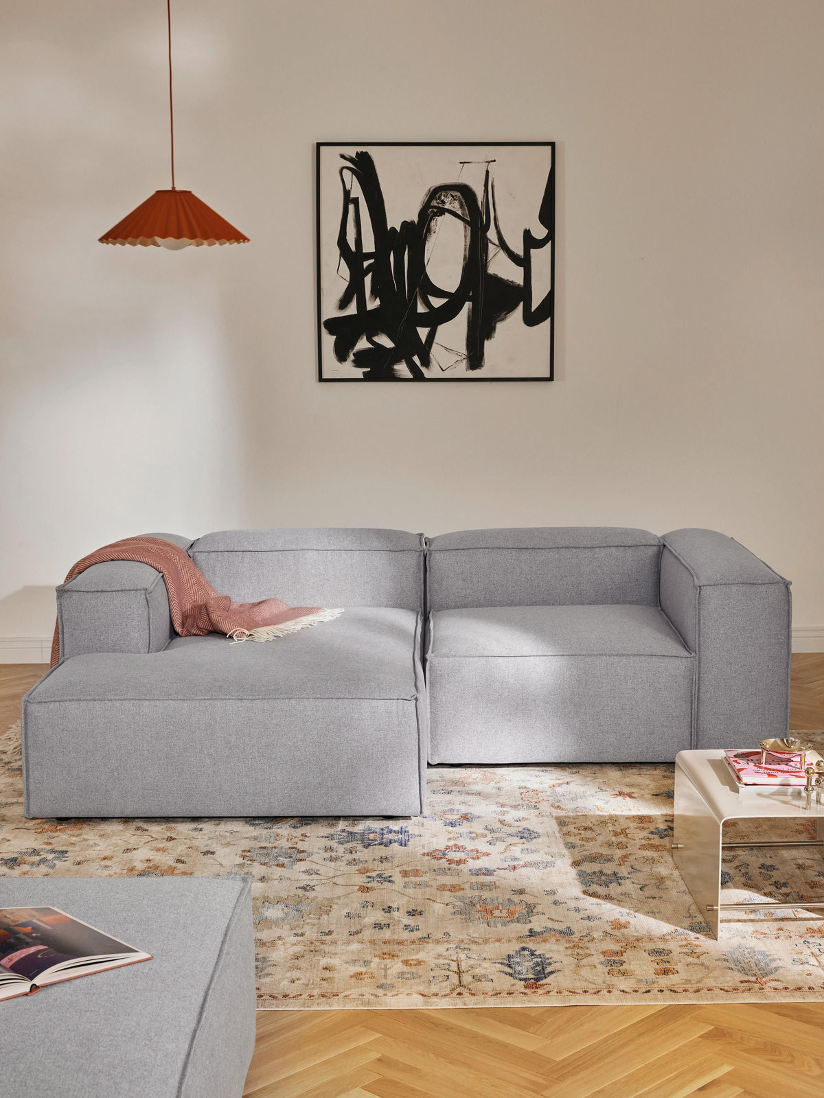 Draggery Lennon Modular Corner Sofa: 2-Seater