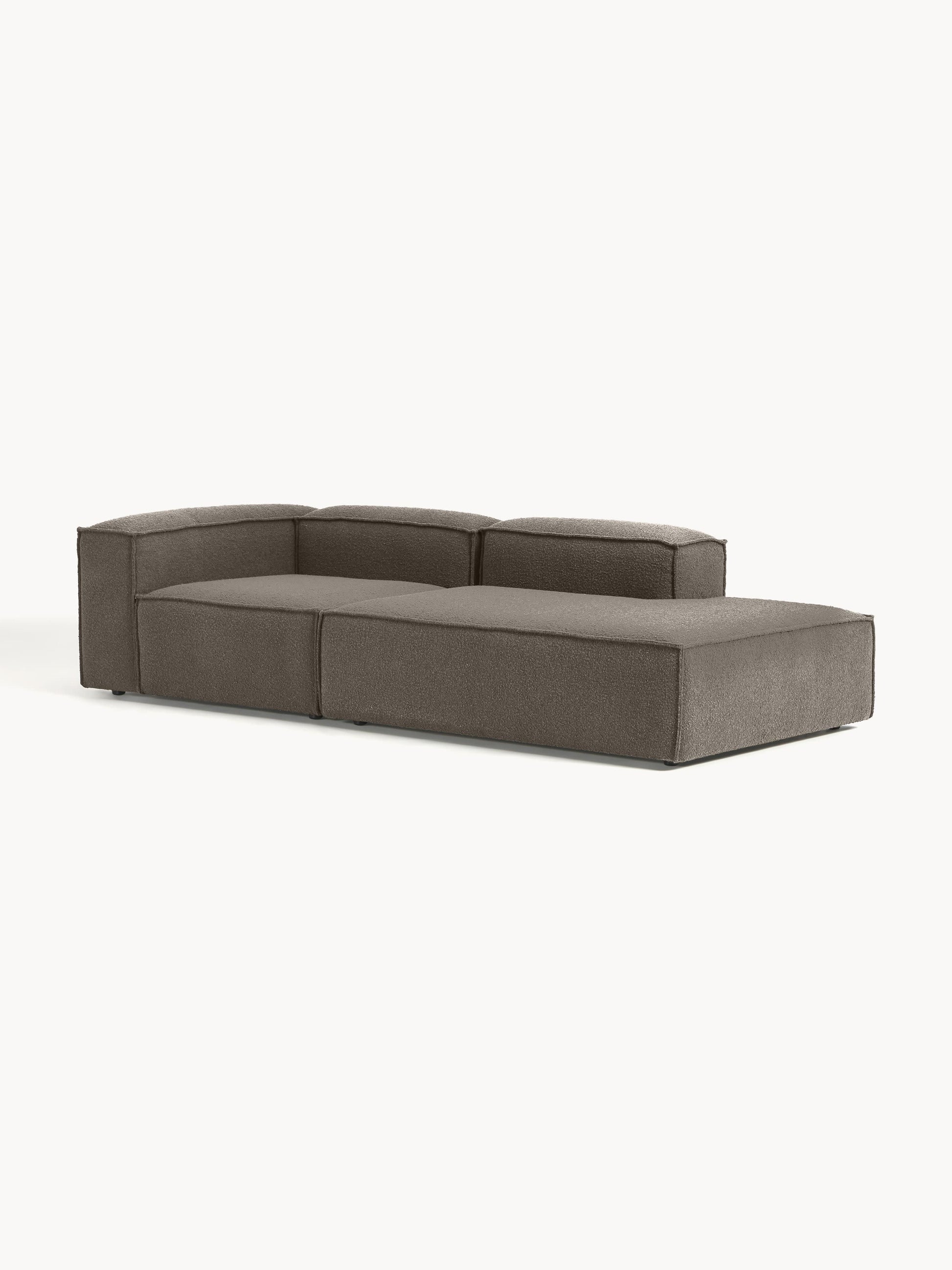 Draggery Lennon Modular Ottoman with Bouclé Cover