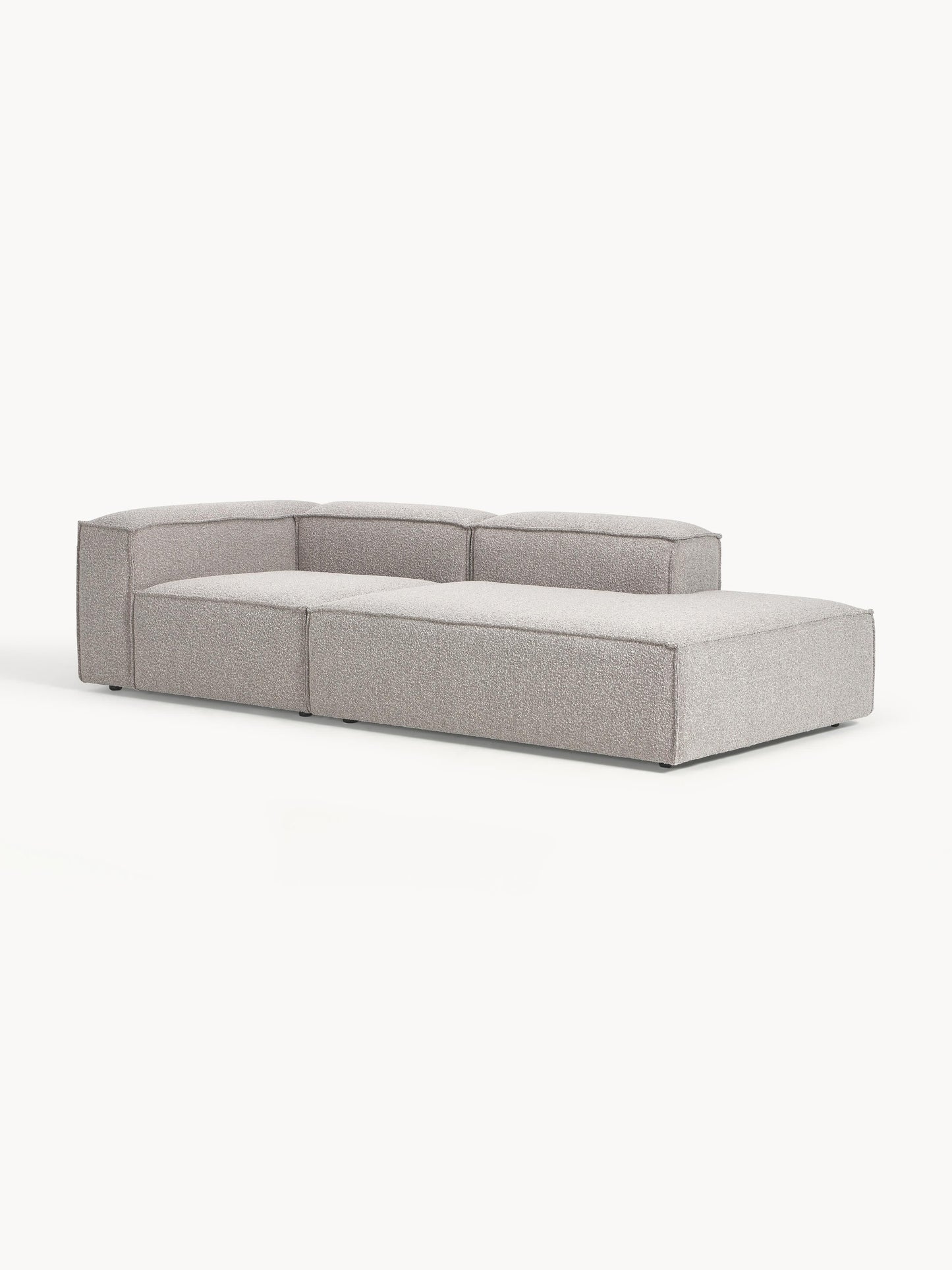 Draggery Lennon Modular Ottoman with Bouclé Cover