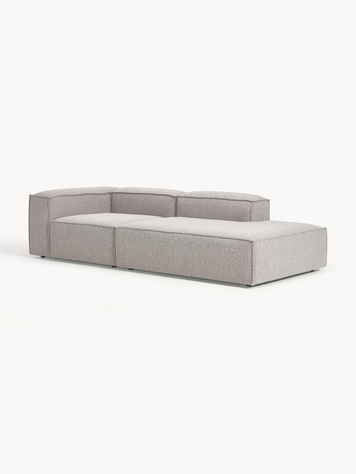 Draggery Lennon Modular Ottoman with Bouclé Cover