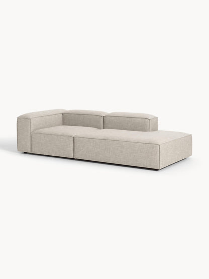 Draggery Lennon Modular Ottoman with Linen Blend Cover