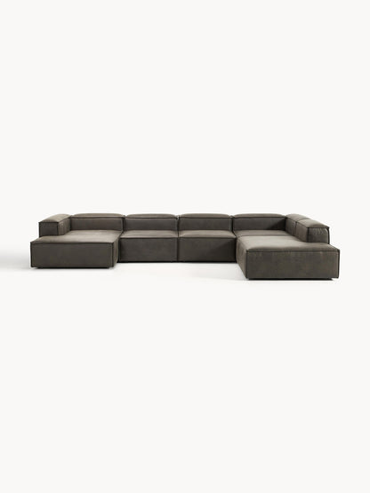 Draggery Lennon Modular Sofa in Leather, XL