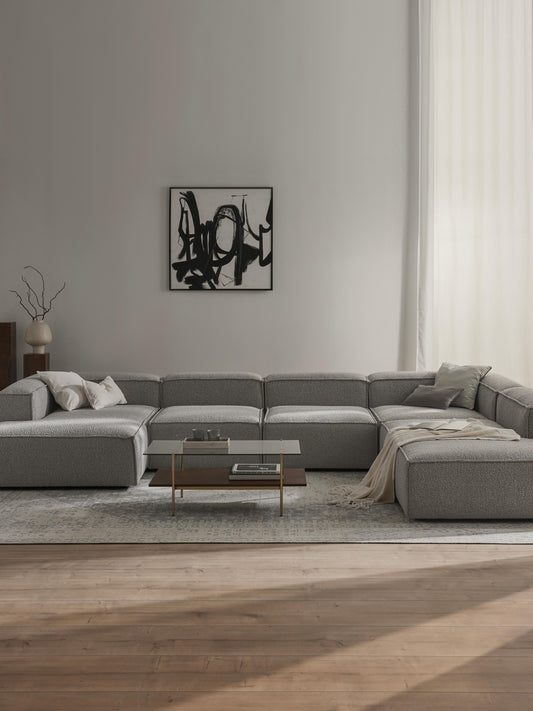 Draggery Lennon Modular XL Sofa with Bouclé Cover