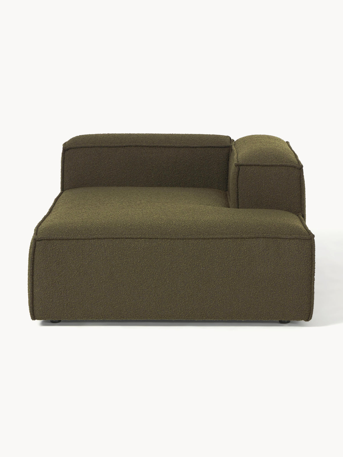 Draggery Lennon Ottoman Corner Module with Bouclé Cover