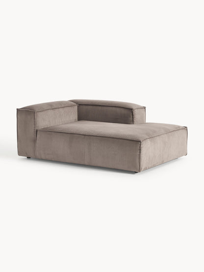 Draggery Lennon Ottoman Corner Module with Corduroy Cover