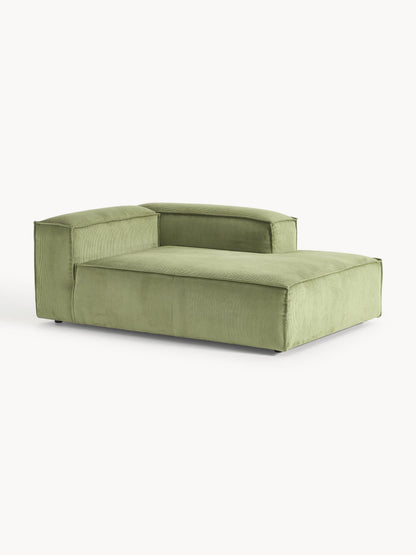 Draggery Lennon Ottoman Corner Module with Corduroy Cover