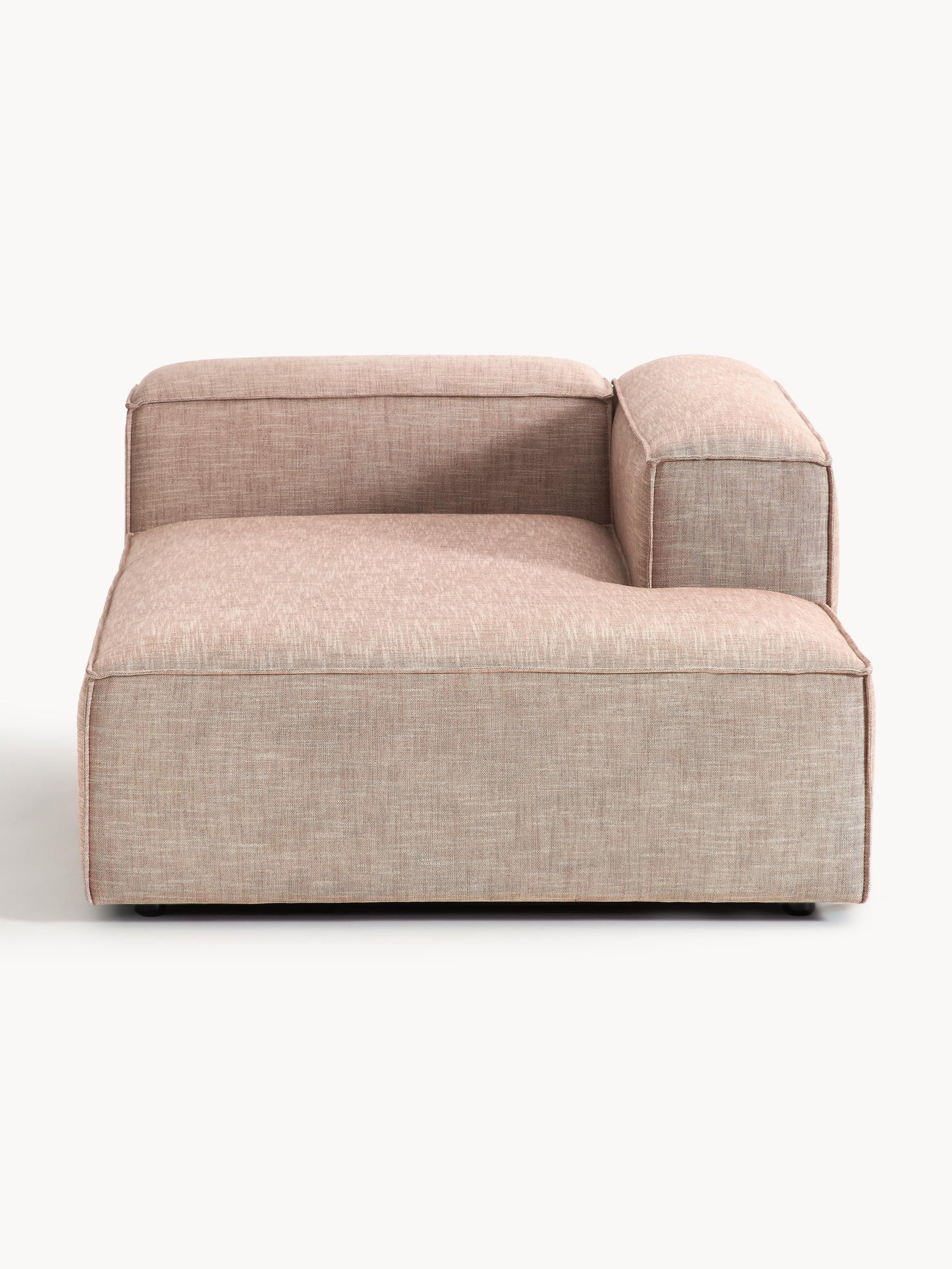 Draggery Lennon Ottoman Corner Module with Linen Blend Cover