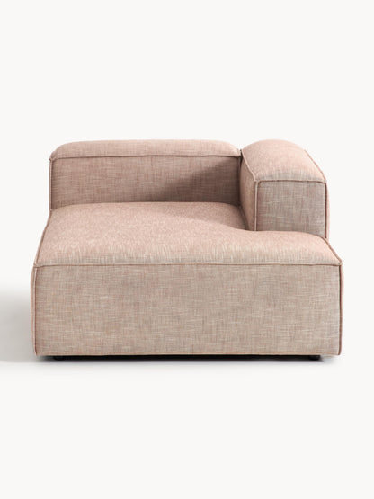 Draggery Lennon Ottoman Corner Module with Linen Blend Cover