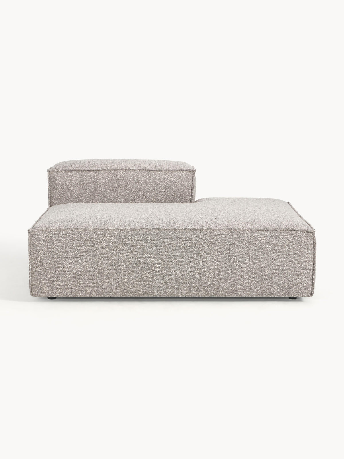 Draggery Lennon Ottoman Module with Bouclé Cover