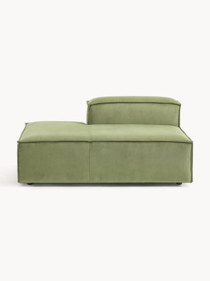 Draggery Lennon Ottoman Module with Corduroy Cover