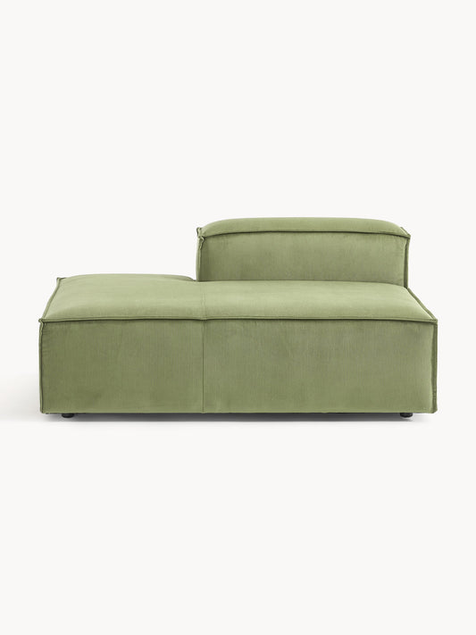 Draggery Lennon Ottoman Module with Corduroy Cover