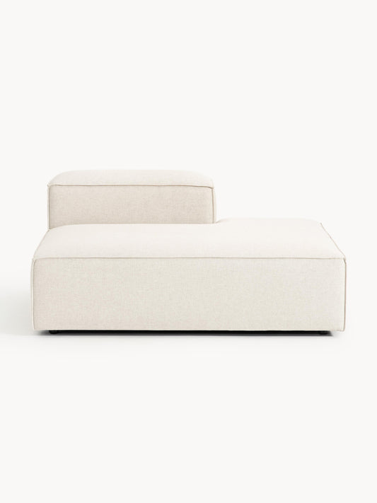 Draggery Lennon Ottoman Module with Linen Blend Cover