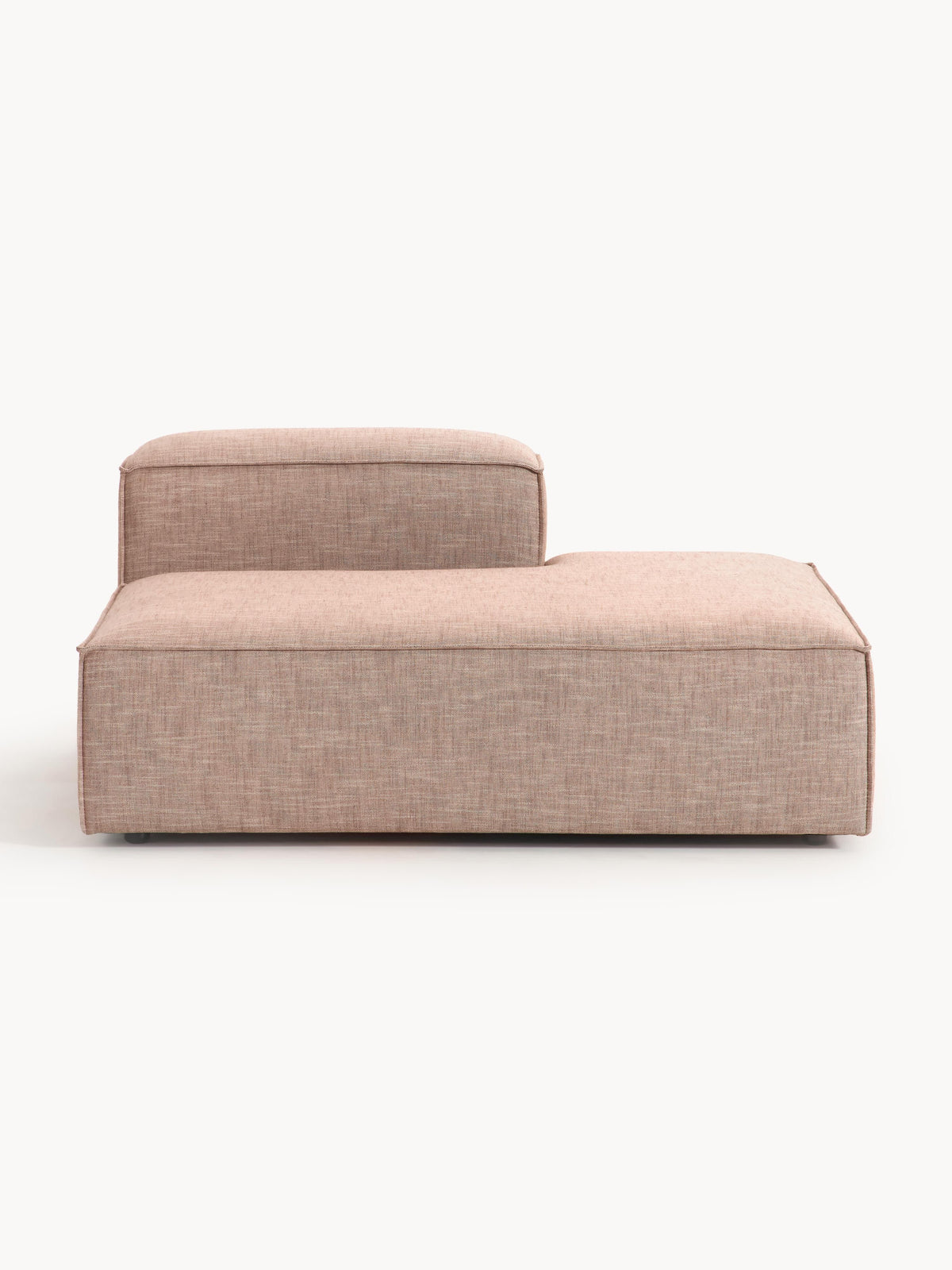 Draggery Lennon Ottoman Module with Linen Blend Cover