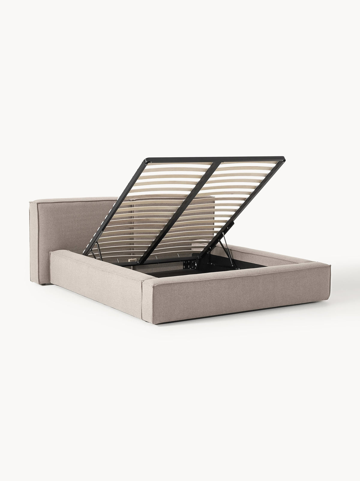 Draggery Lennon Upholstered Bed Frame with Storage
