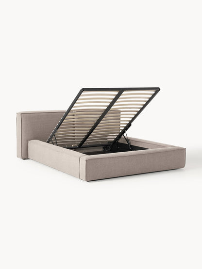 Draggery Lennon Upholstered Bed Frame with Storage