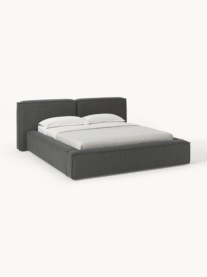Draggery Lennon Upholstered Bed Frame with Storage