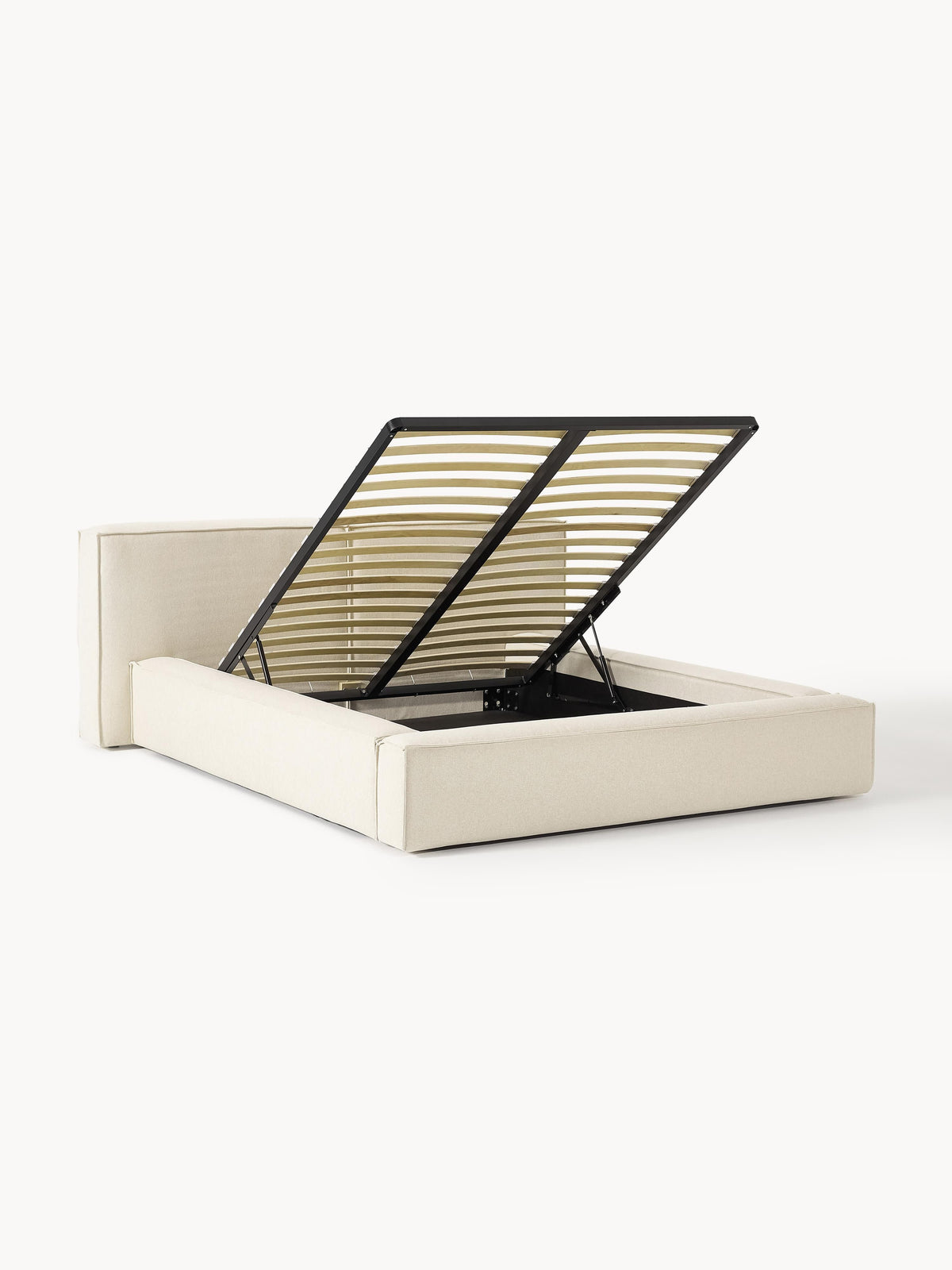 Draggery Lennon Upholstered Bed Frame with Storage