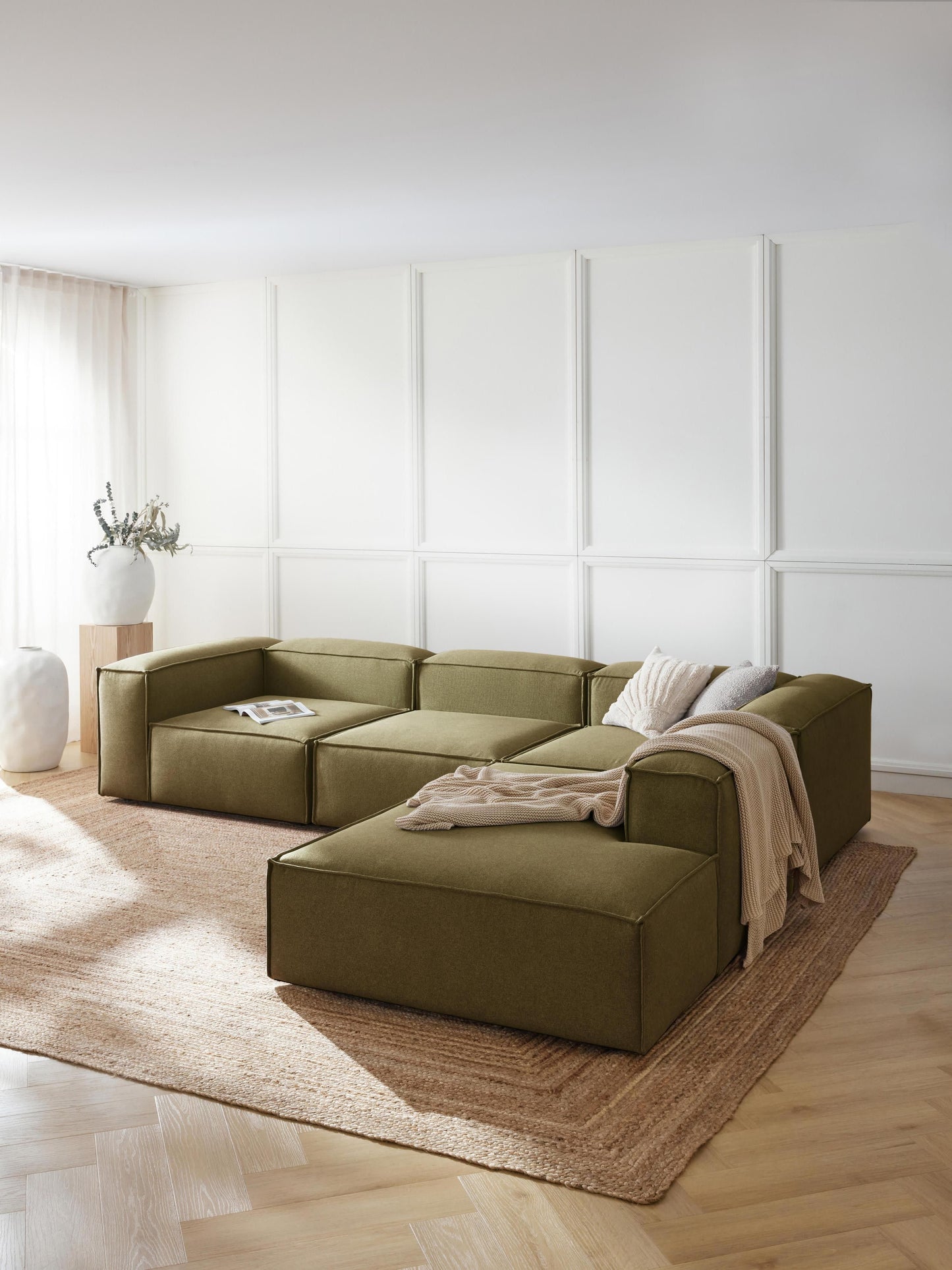 Draggery Lennon XL Corner Sofa, Modular, 4-Seater