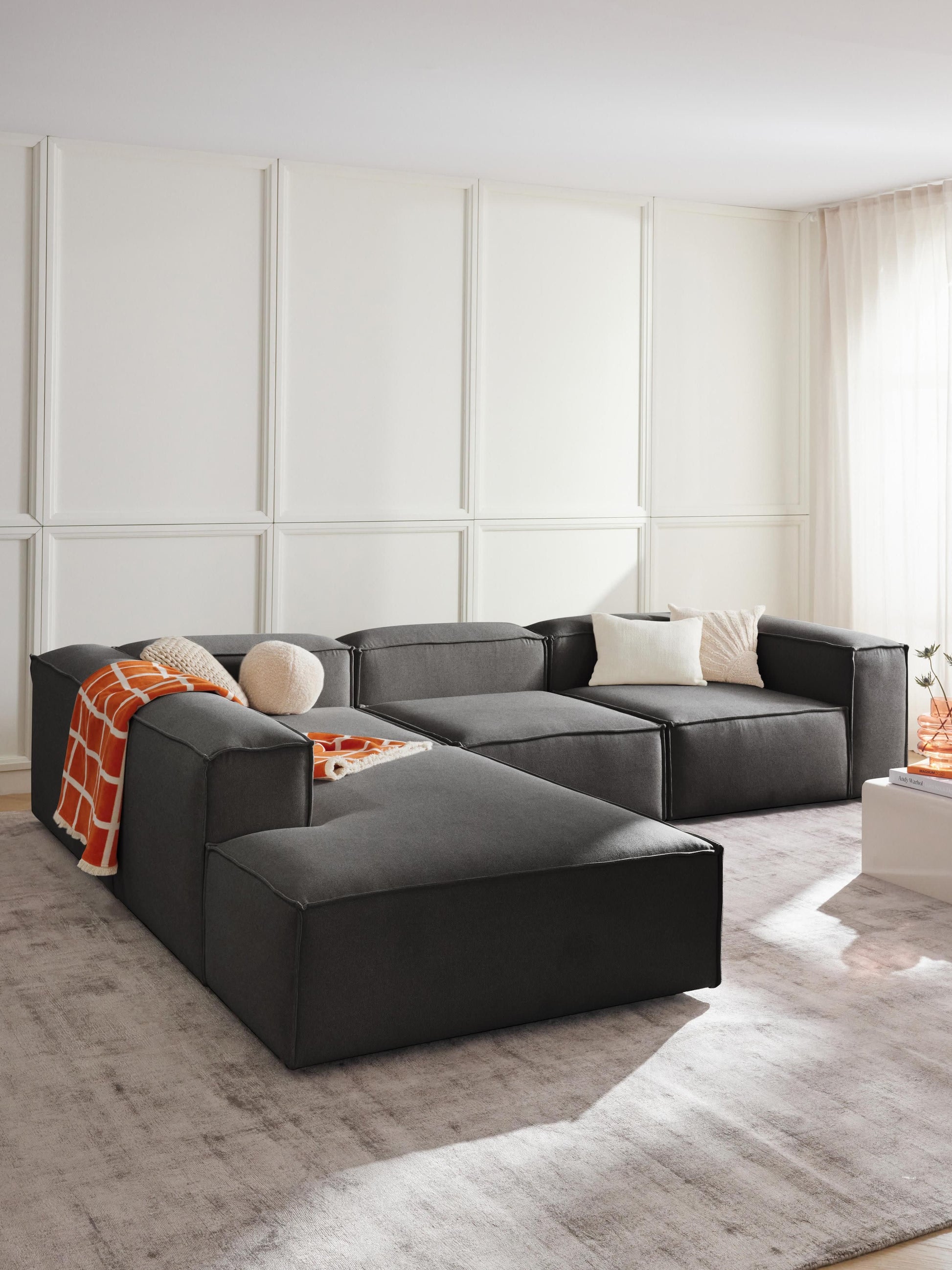 Draggery Lennon XL Corner Sofa, Modular, 4-Seater