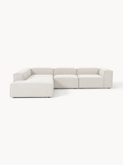 Draggery Lennon XL Modular Corner Sofa with Bouclé Cover, 4-Seater