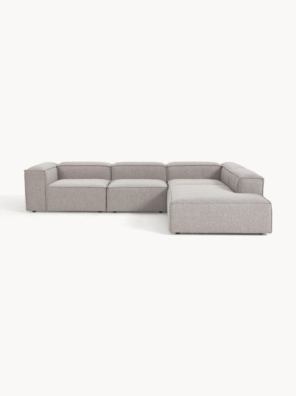 Draggery Lennon XL Modular Corner Sofa with Bouclé Cover, 4-Seater