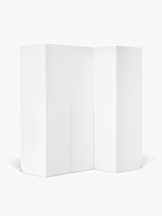 Draggery Leon Modular Wardrobe, Corner, 165 cm Wide, in Various Sizes