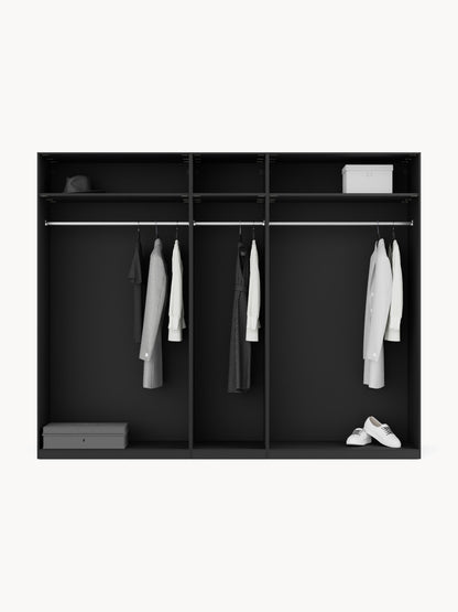 Draggery Leon Wardrobe, Modular, Hinged-Door, 250 cm Wide, in Various Sizes