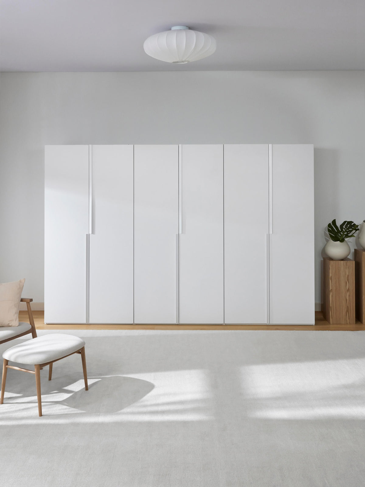 Draggery Leon Wardrobe, Modular, Hinged-Door, 300 cm Wide, in Various Sizes