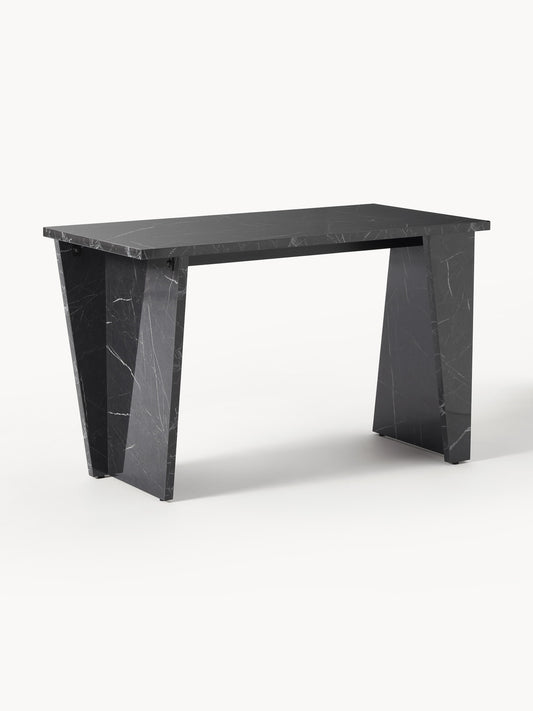 Draggery Liam Desk with Marble-Look Finish