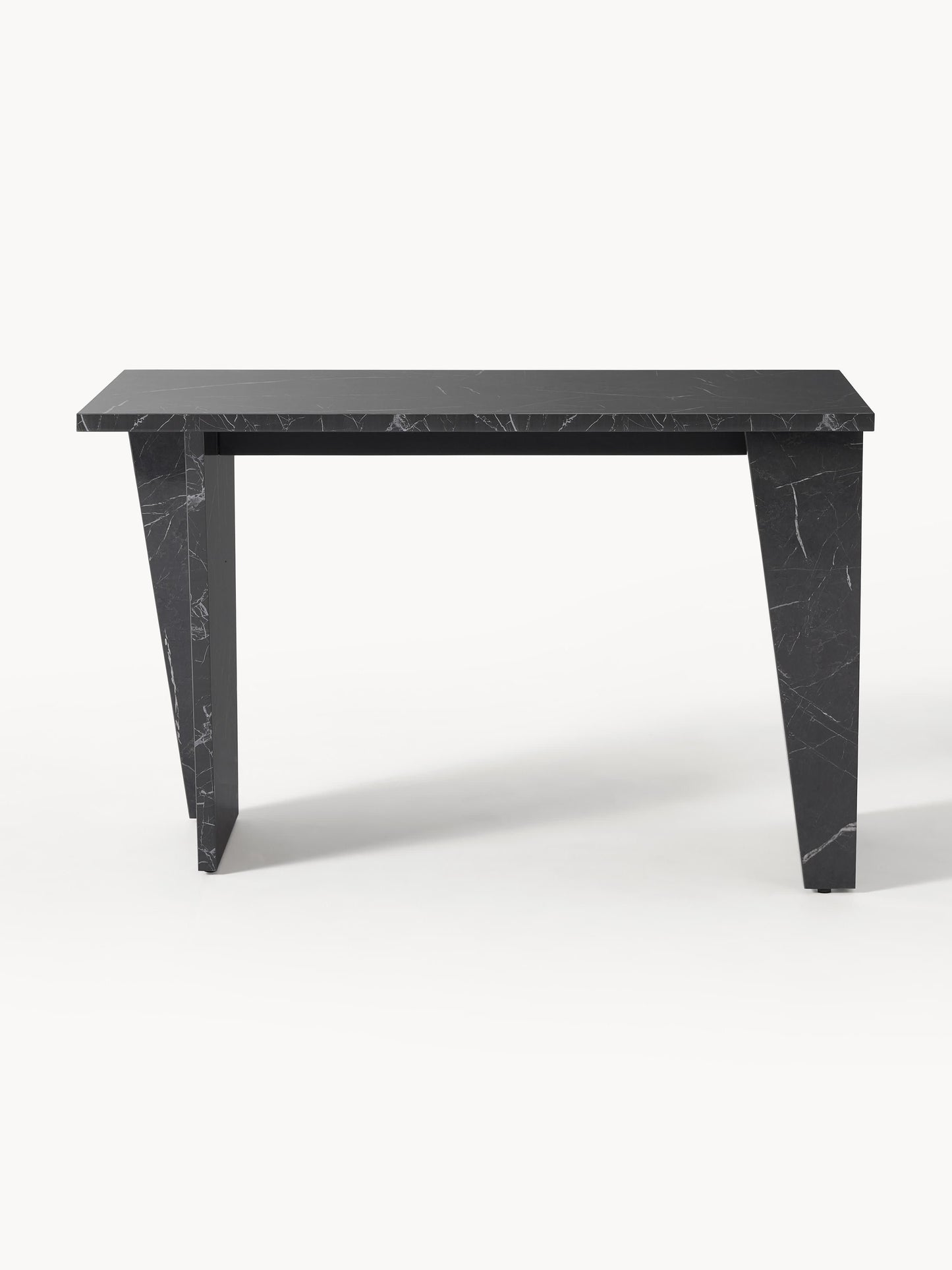 Draggery Liam Desk with Marble-Look Finish