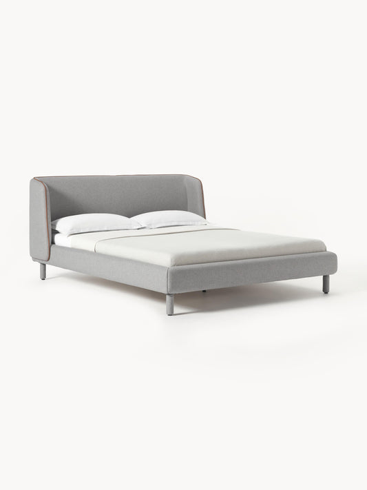 Draggery Luma Upholstered Bed Frame with Headboard