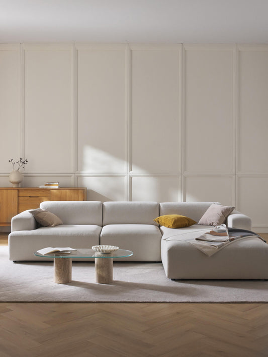 Draggery Melva Corner Sofa: 4-Seater