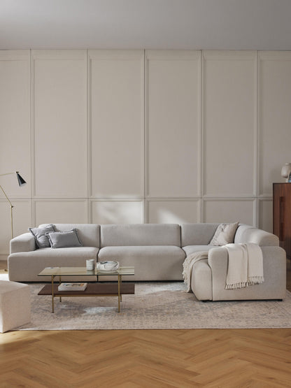 Draggery Melva Corner Sofa: Large, 4-Seater
