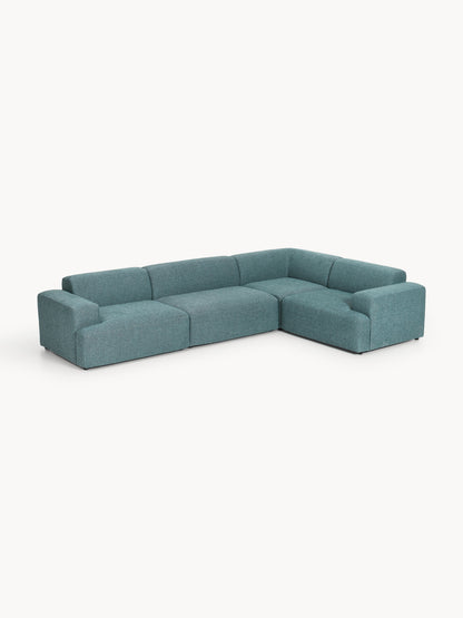 Draggery Melva Corner Sofa: Large, 4-Seater