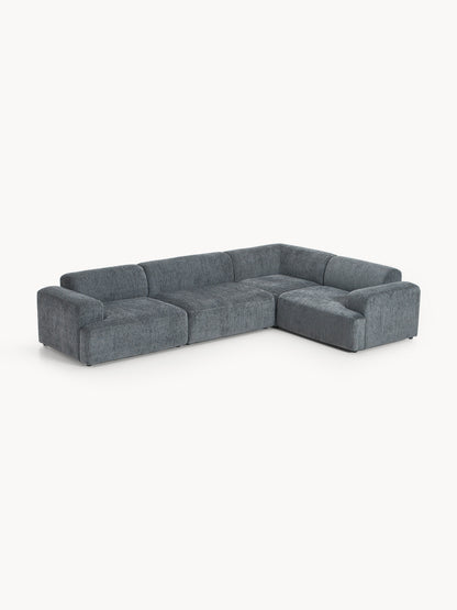Draggery Melva Corner Sofa: Large, 4-Seater