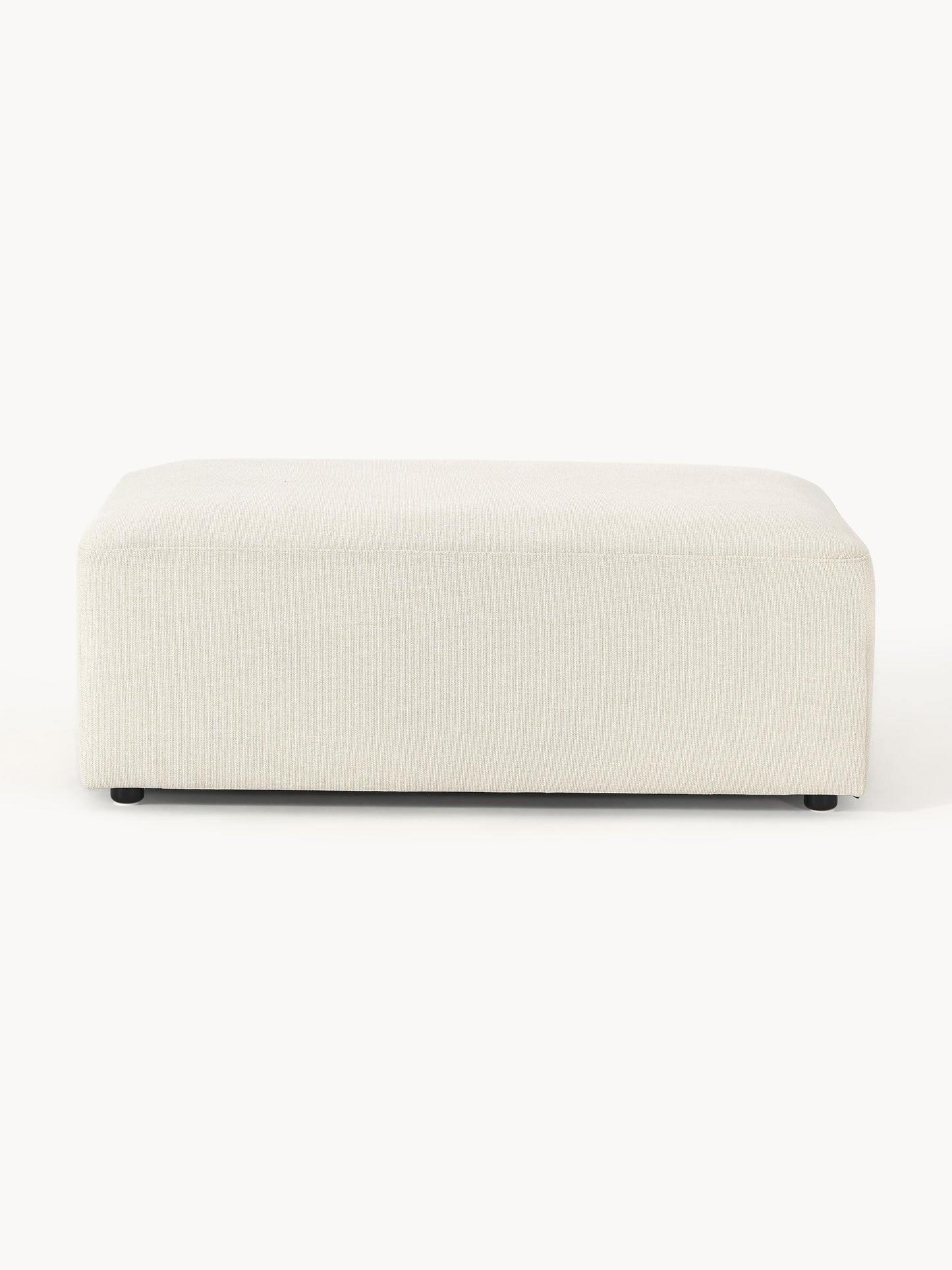Draggery Melva Ottoman in Size XL, W 116 x D 72 cm