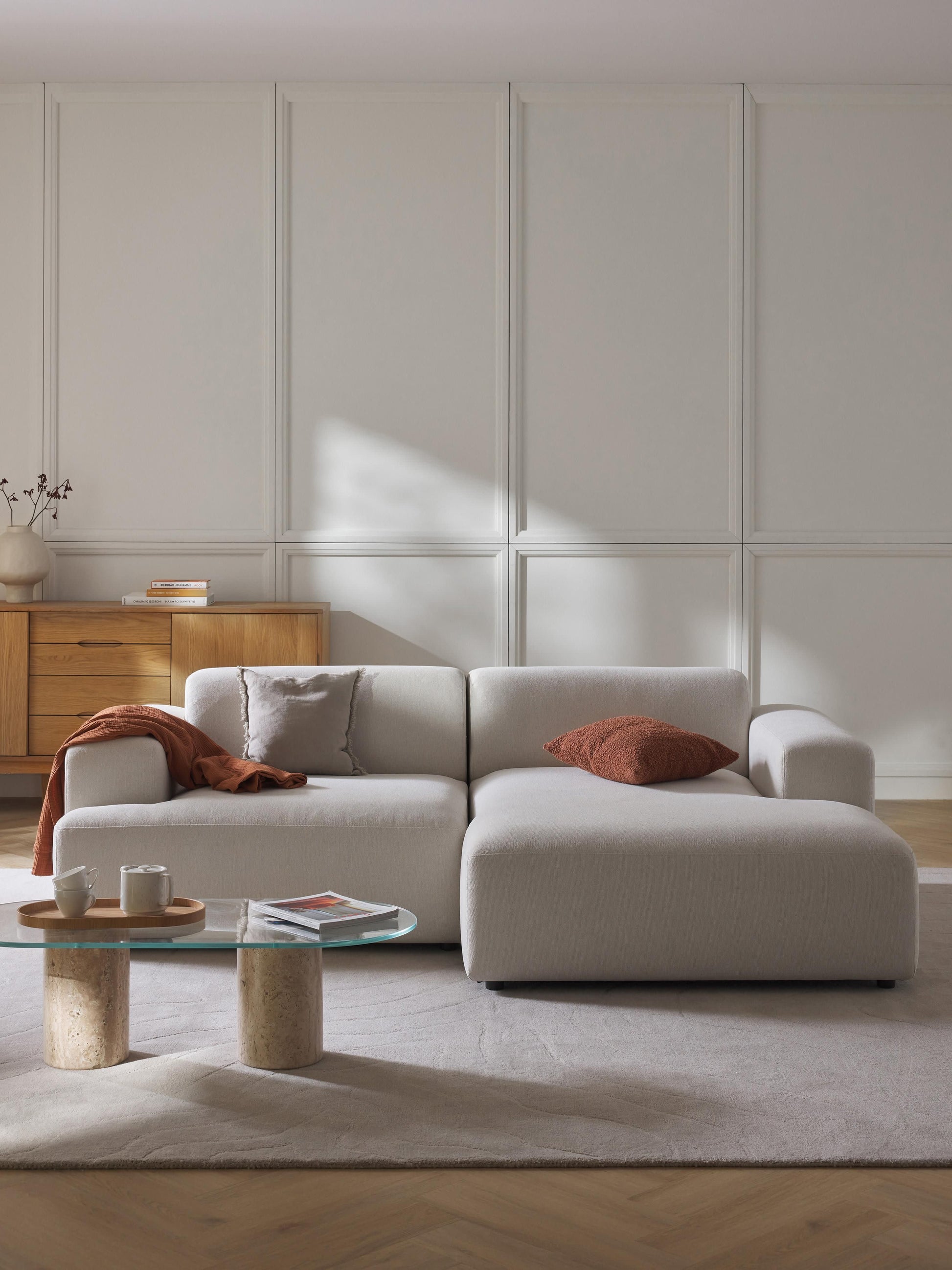 Draggery Melva Sofa, Corner, 3-Seater