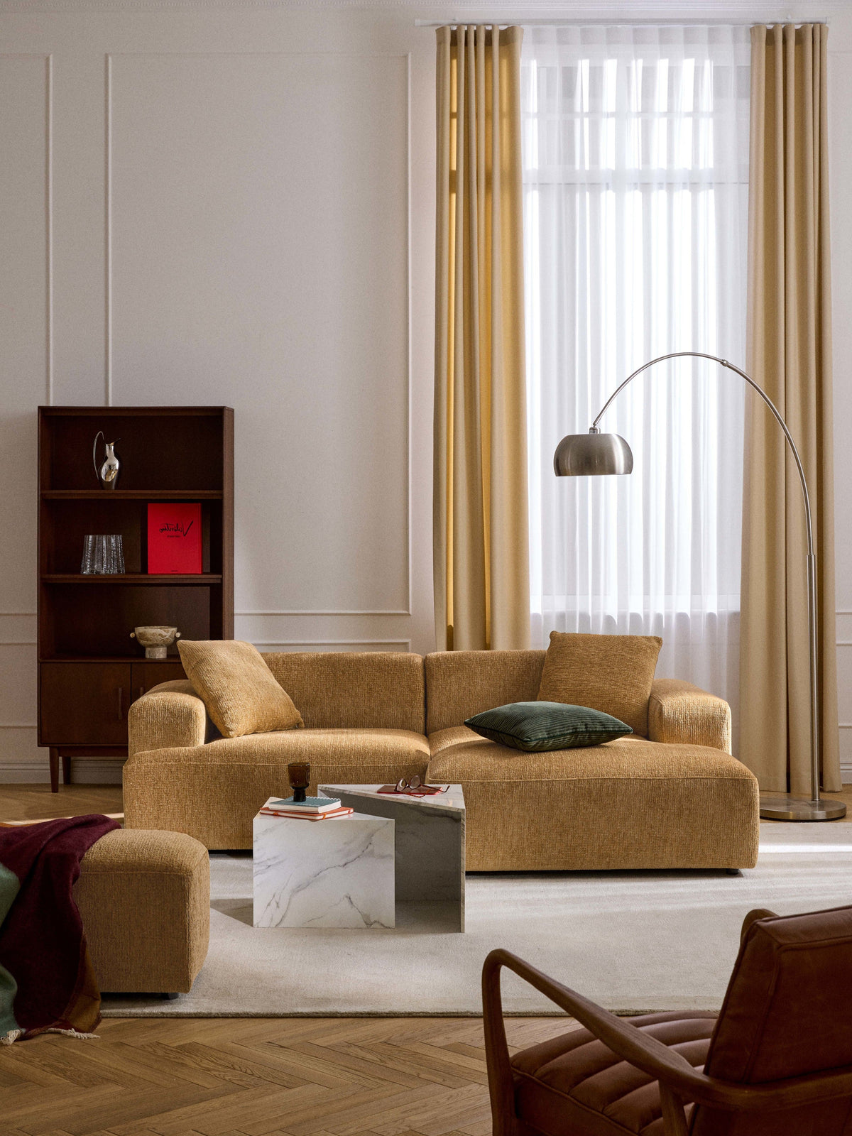 Draggery Melva Sofa, Corner, 3-Seater