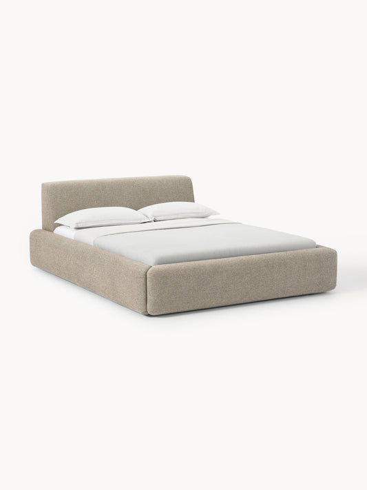 Draggery Melva Upholstered Bed Frame with Storage