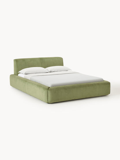 Draggery Melva Upholstered Bed Frame with Storage
