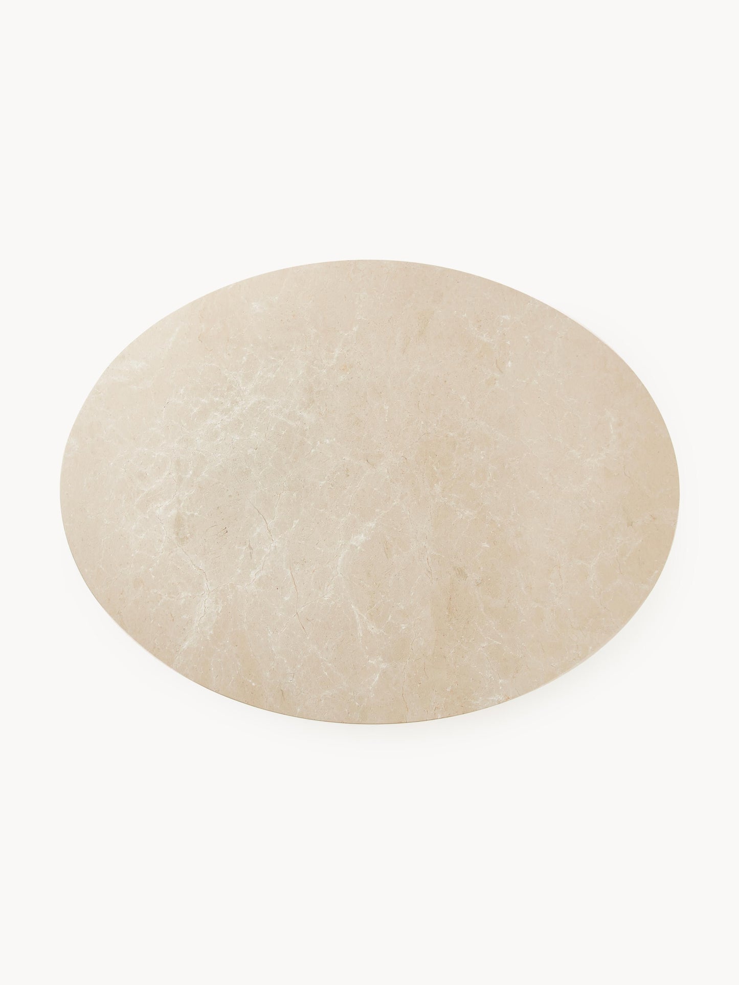 Draggery Miley Dining Table in Marble, Oval, 120 x 90 cm