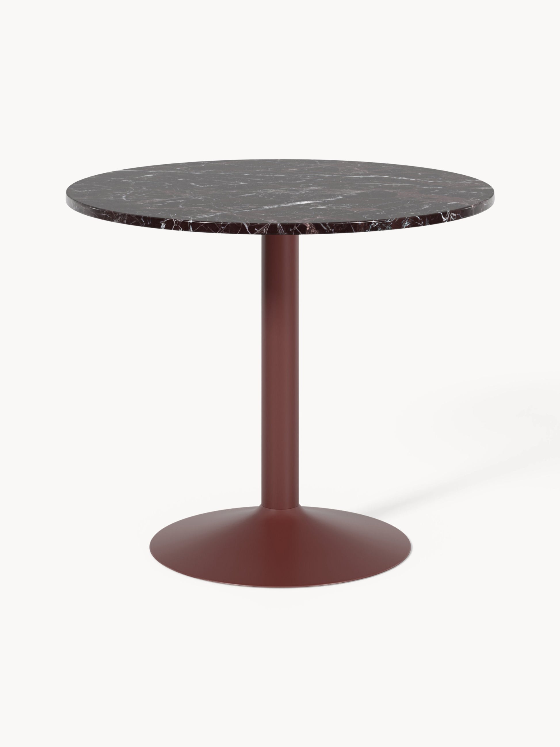 Draggery Miley Dining Table in Marble, Round, Ø 90 cm