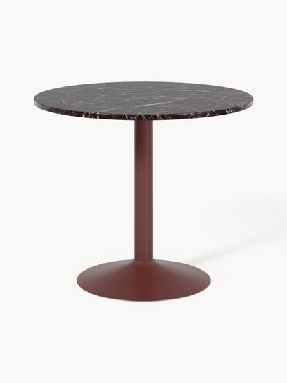 Draggery Miley Dining Table in Marble, Round, Ø 90 cm