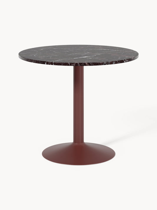 Draggery Miley Dining Table in Marble, Round, Ø 90 cm