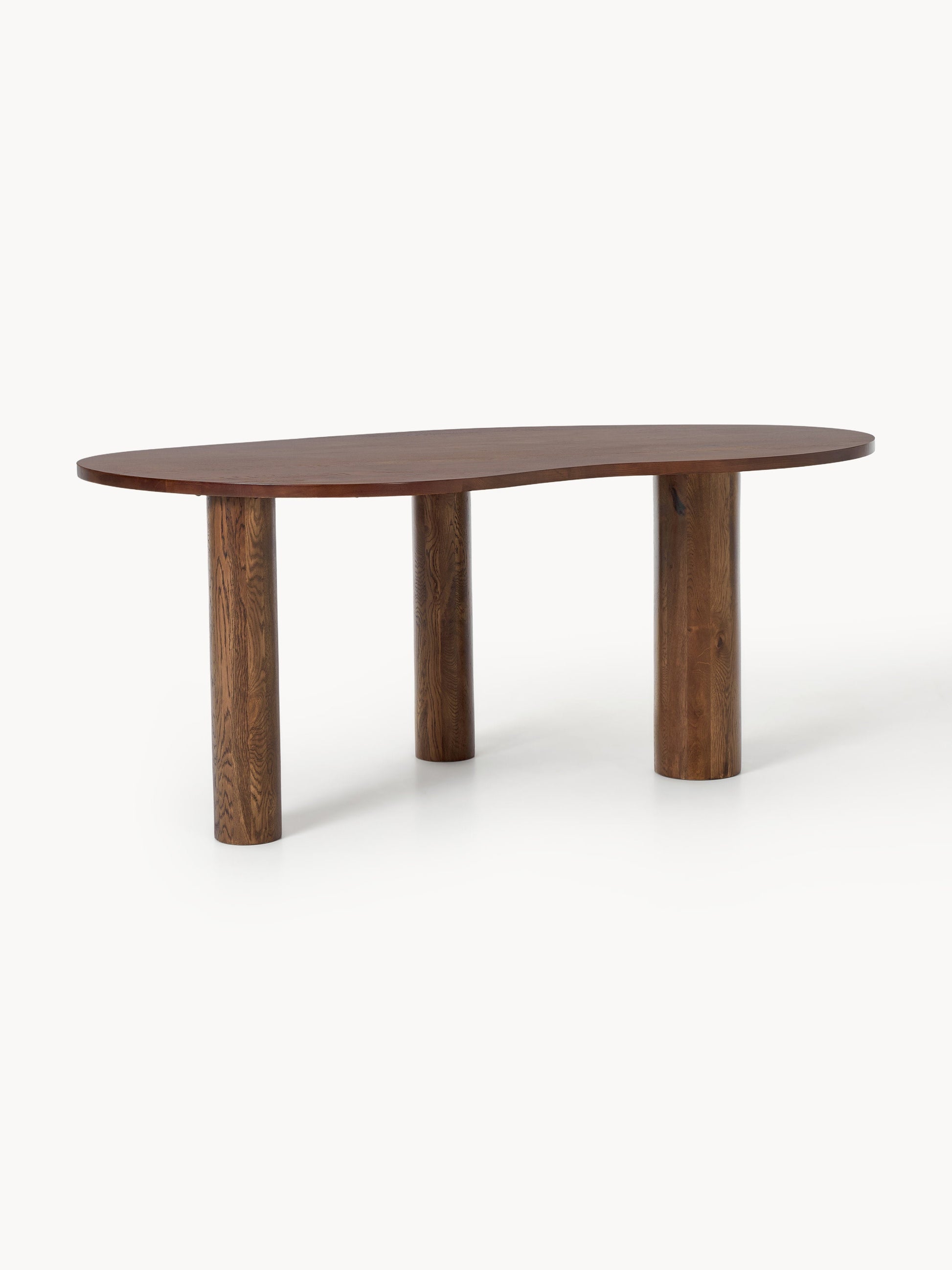 Draggery Naruto Oak Dining Table with Organic Shape, in Various Sizes
