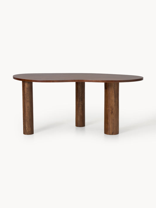 Draggery Naruto Oak Dining Table with Organic Shape, in Various Sizes